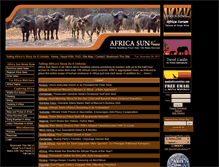 Tablet Screenshot of africasunnews.com